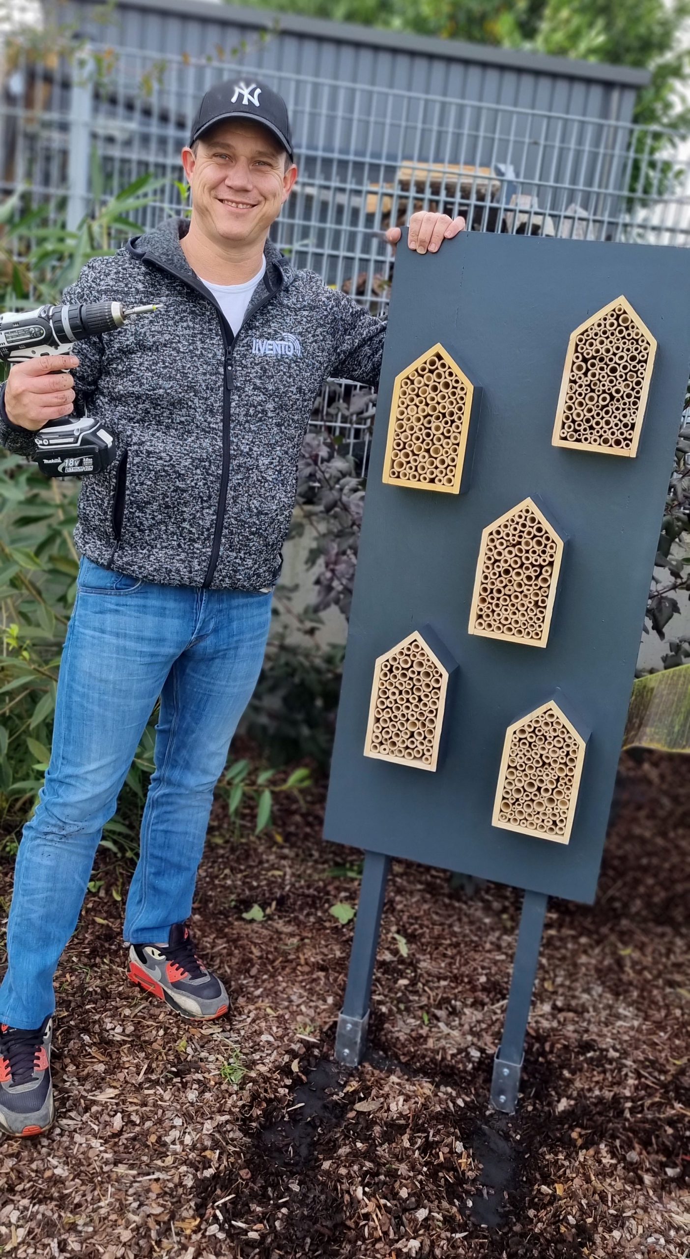 Der Mann mit dem Akkuschrauber